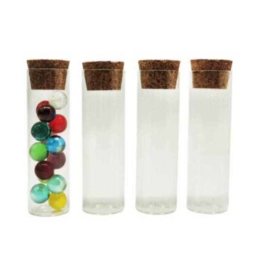 4PC Glass Tubes 10 x 3CM