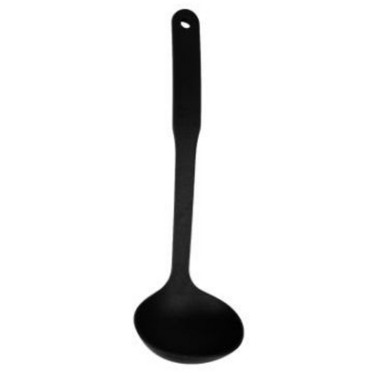 Kitchen Utensils | Soup Ladle Black Nylon