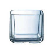 ARC Mekkano Square Dessert Bowl 75mm Clear Tempered (Set of 6)