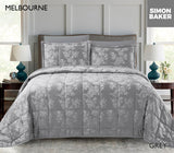 Simon Baker | Melbourne Comforter - Grey