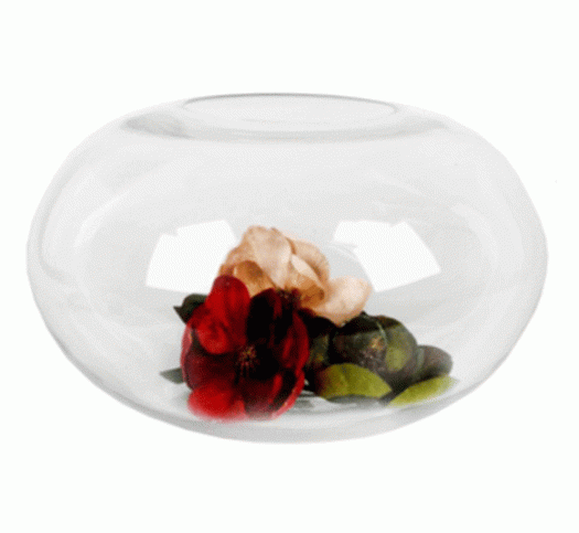 Decor Bowl | FLAT ROSE BOWL
