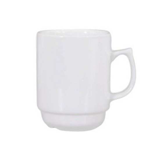 White Mug | NOVA STYLE STACKING MUG 280ML (Set of 6)