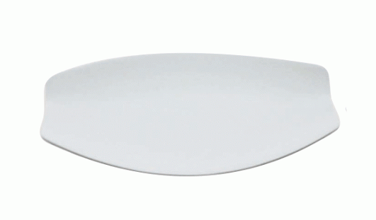 STYLE RECT CURVED DISH 26 CM