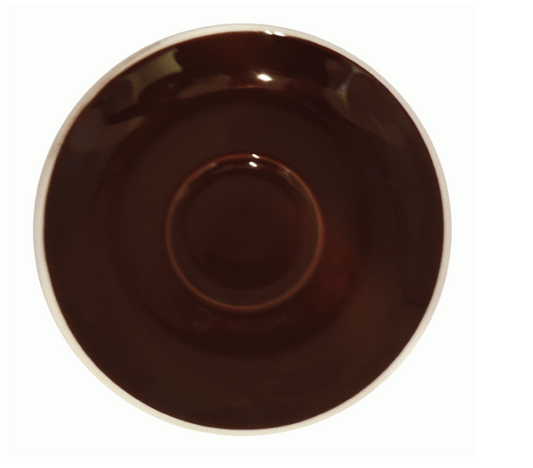 Style Saucer | NOVA STYLE Brown SAUCER 12CM - FOR 70ML CUP (Set of 6)