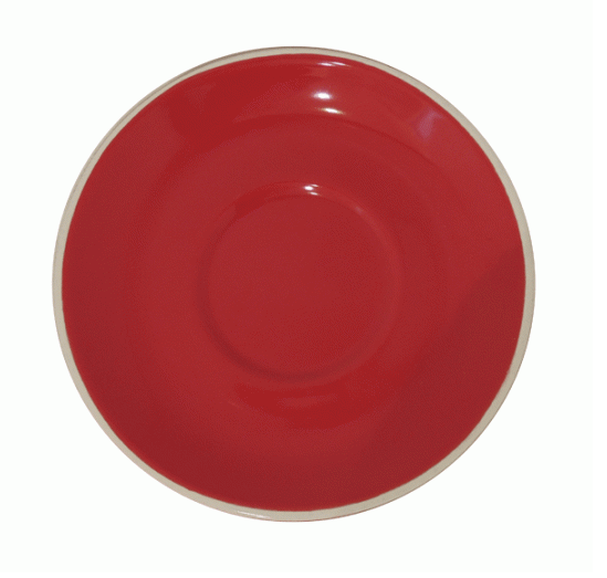Style Saucer | NOVA STYLE Red SAUCER 12CM - FOR 70ML CUP (Set of 6)