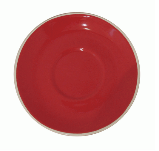 Style Saucer | NOVA STYLE Red SAUCER 12CM - FOR 70ML CUP (Set of 6)