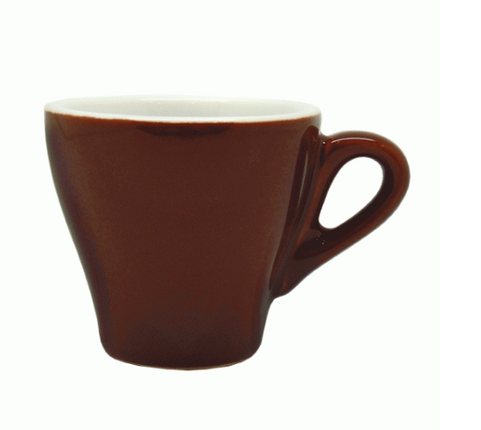 Style Cup | NOVA STYLE CAPPUCCINO Brown CUP 260 ML (Set of 6)