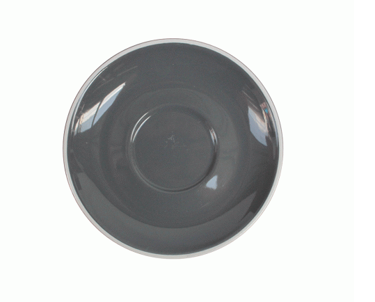 Style Saucer | NOVA STYLE Grey SAUCER 14CM - FOR 260ML CUP (Set of 6)