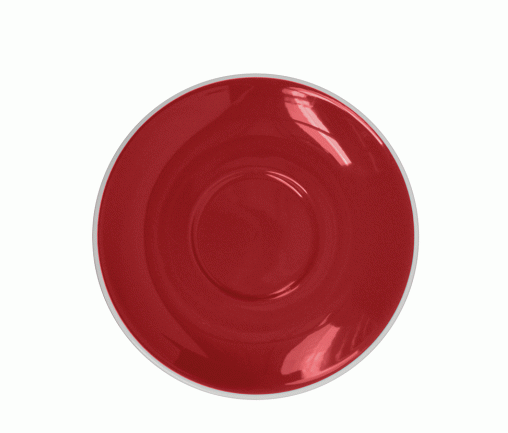 Style Saucer | NOVA STYLE Red SAUCER 15CM - FOR 300ML CUP (Set of 6)