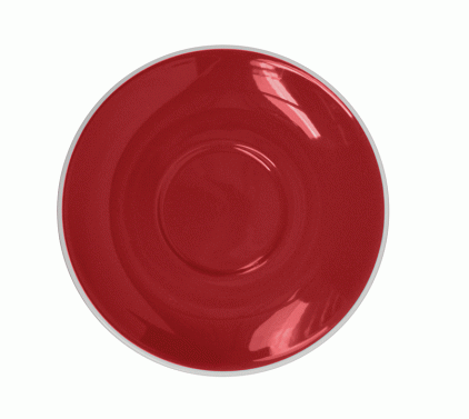 Style Saucer | NOVA Red STYLE SAUCER 14CM - FOR 160ML CUP (Set of 6)
