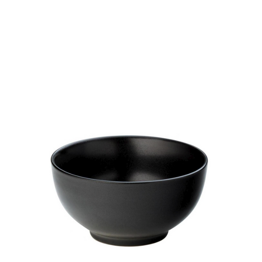 ﻿NOVA STYLE Rice Bowl 15cm Matt Black (Set of 6)