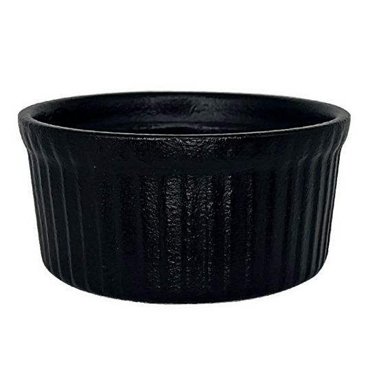 Nova Urban Texture Black Ramekin 9cm (Set of 6)