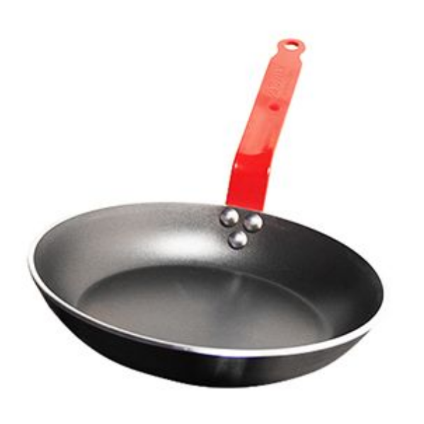 Non-Stick Frying Pan | DE BUYER NON-STICK ALUMINIUM FRYING PAN 24CM (Red)