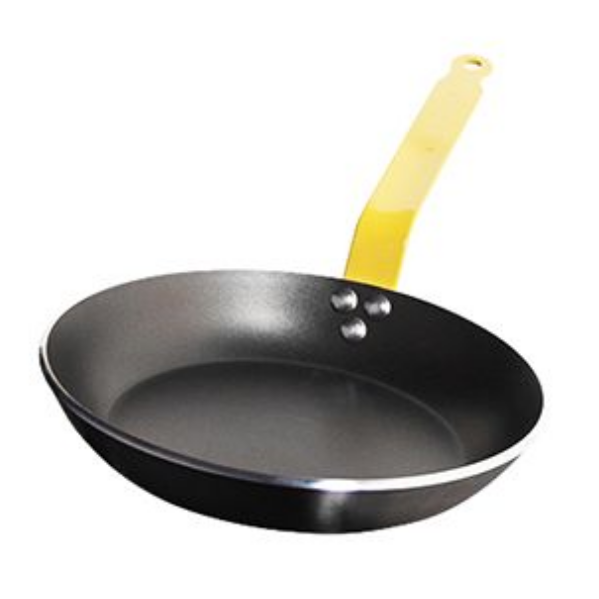 Non-Stick Frying Pan | DE BUYER NON-STICK ALUMINIUM FRYING PAN 24CM (Yellow)