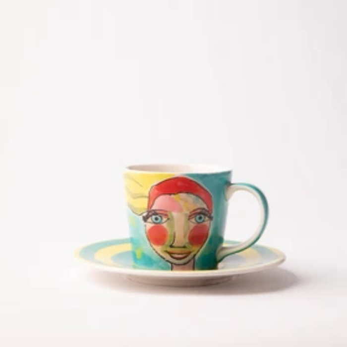 OLIVIA - Artist Lady Cup & Saucer