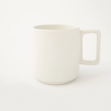 OMADA - Flat Stackable Mug White