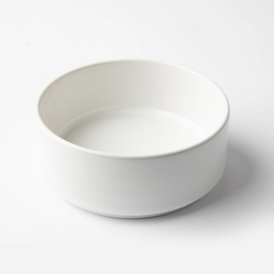OMADA - OMADA Flat Stackable Nibble Bowl White