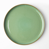 OMADA - Flat Stackable Dinner Plate Green