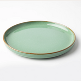 OMADA - Flat Stackable Side Plate Green