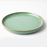 OMADA - Flat Stackable Side Plate Green