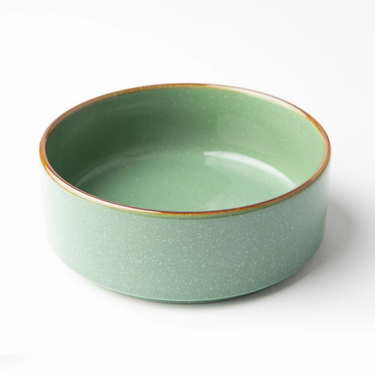 OMADA - Flat Stackable Cereal Bowl Green