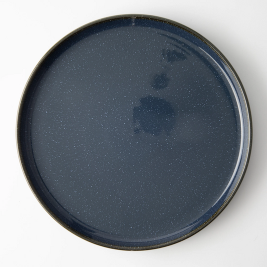 OMADA - Flat Stackable Dinner Plate Blue