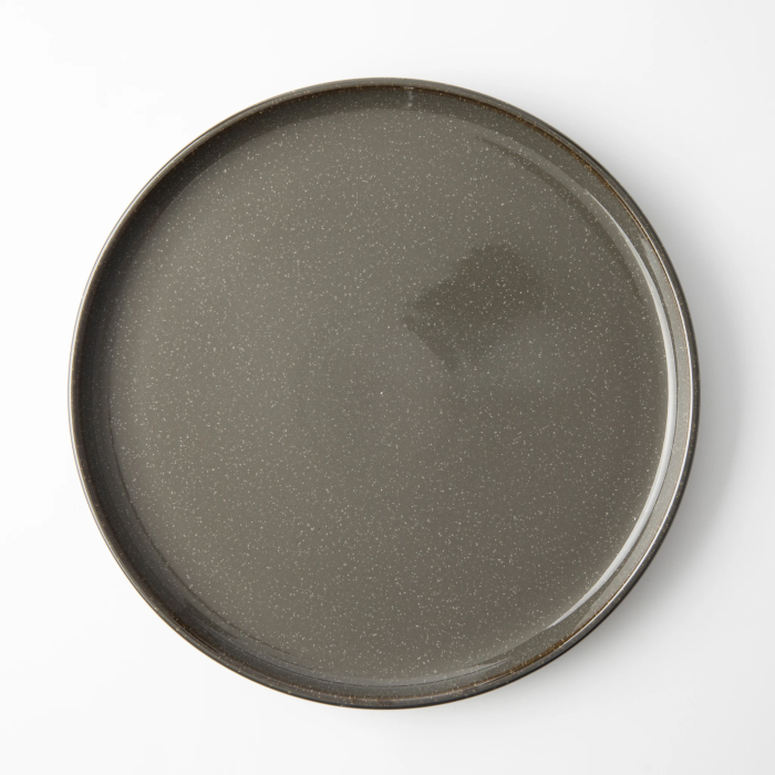 OMADA - Flat Stackable Dinner Plate Grey