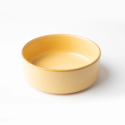 OMADA - Flat Stackable Cereal Bowl Mustard