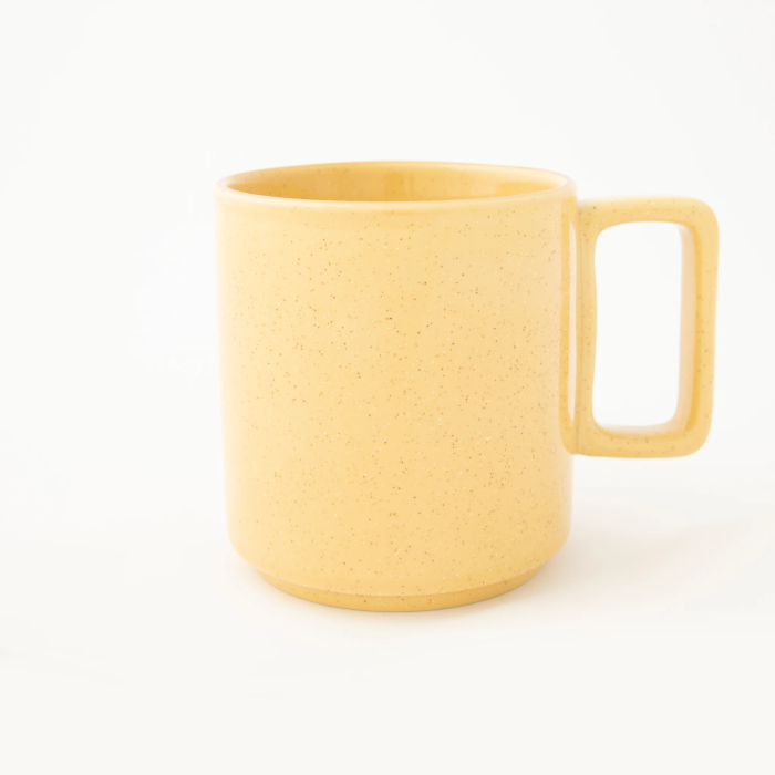 OMADA - Flat Stackable Mug Mustard