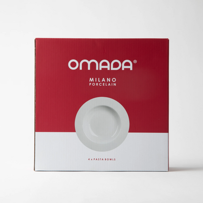 OMADA - Maxim Pasta Bowl 4pce in gift box - White