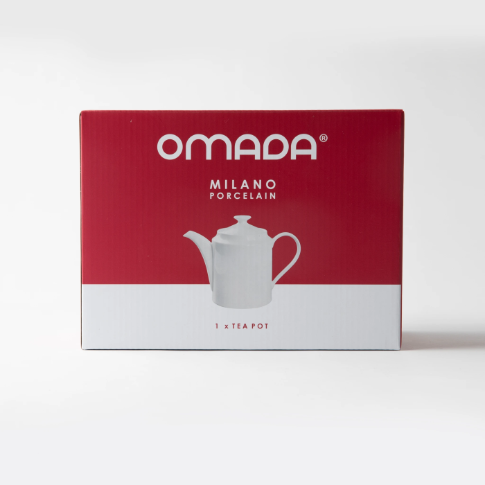 OMADA - Maxim Tea Pot in gift box - White