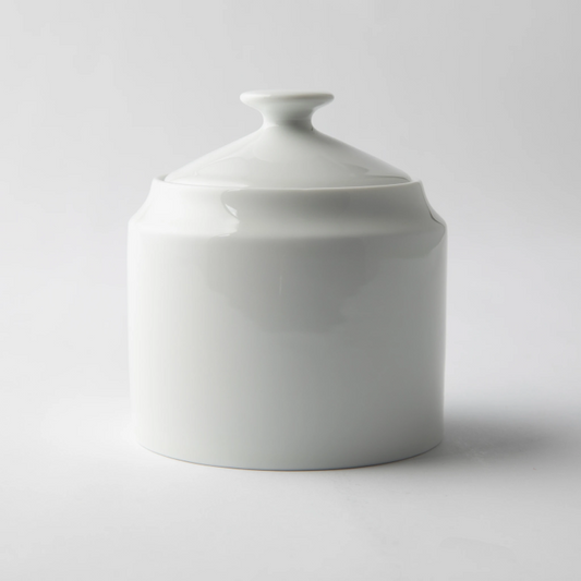 OMADA - Maxim Sugar Pot in gift box - White
