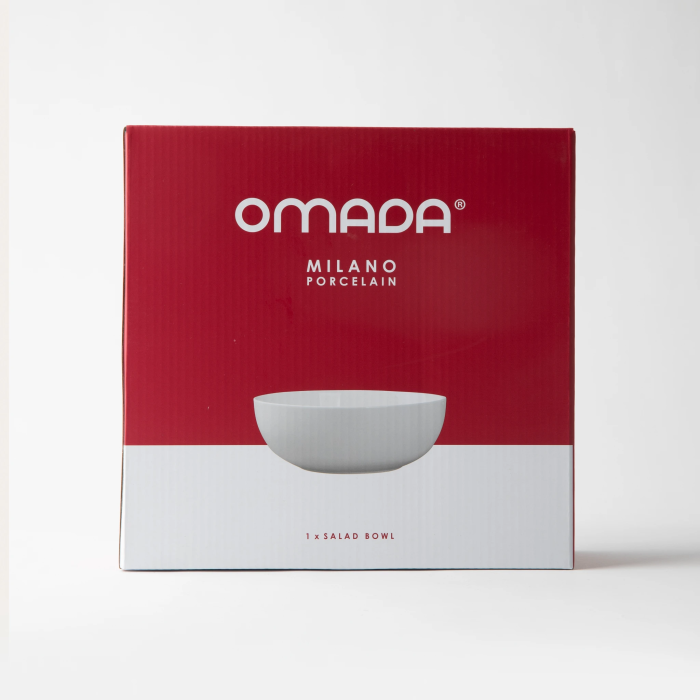 OMADA - Maxim Salad Bowl in gift box - White
