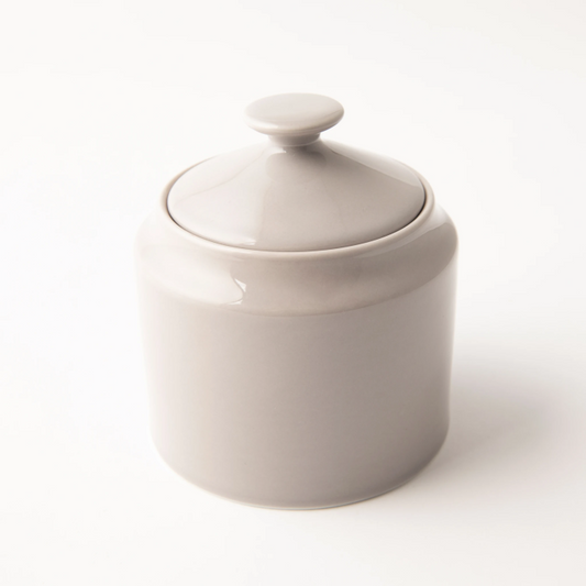OMADA - Maxim Sugar Pot in gift box - Light Grey