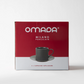 OMADA Maxim Cappuccino C&S 4pce Set in gift box - Dark Grey