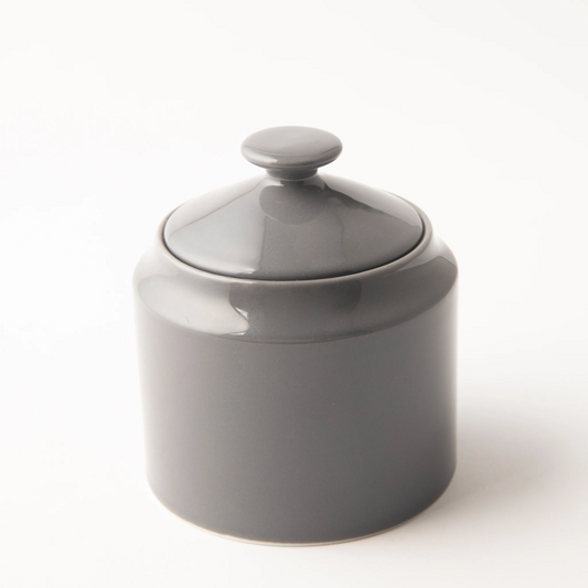 OMADA - Maxim Sugar Pot in gift box - Dark Grey