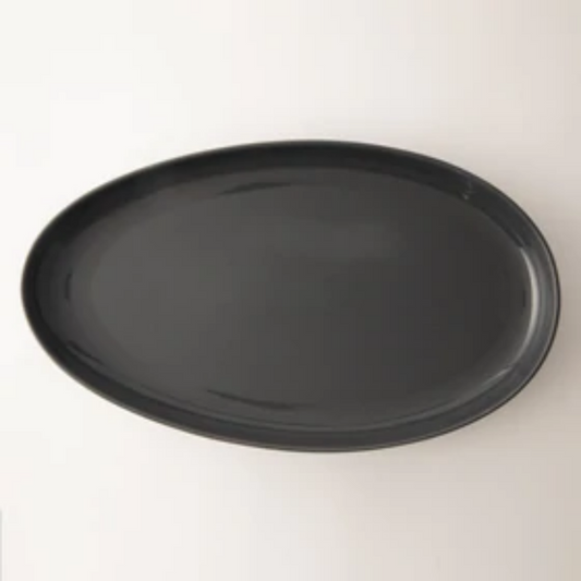 OMADA - Irregular Dark Grey 40.5cm Platter