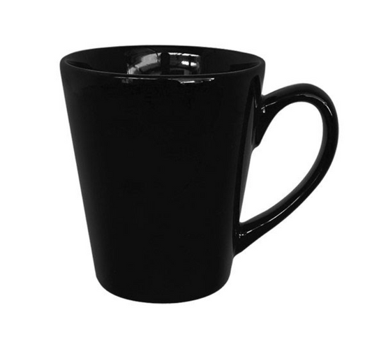 Cone Black Mug (Set of 6)