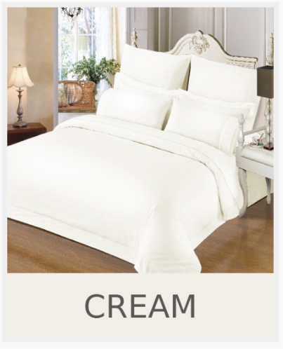 Simon Baker | 230 Thread Count Hotel Collection King Size Cream Pillowcase 50 x 90 CM (Pair)