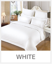 Simon Baker | 230 Thread Count Hotel Collection Duvet Cover - White - Straight Stitch