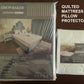 Simon Baker | Quilted (Non Waterproof) Standard Mattress & Pillow Protectors 