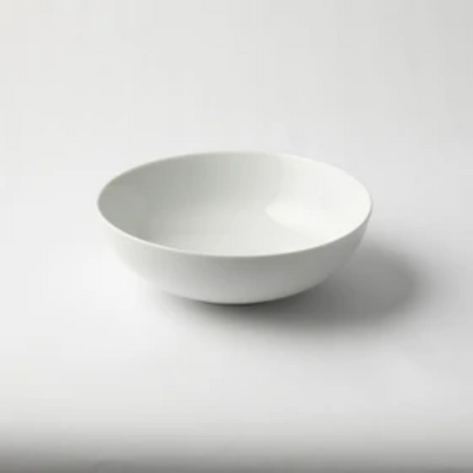 GALATEO - Super White Rim Cereal Bowl (Set of 4)