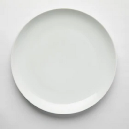 GALATEO - Super White Coupe Dinner Plate (Set of 4)
