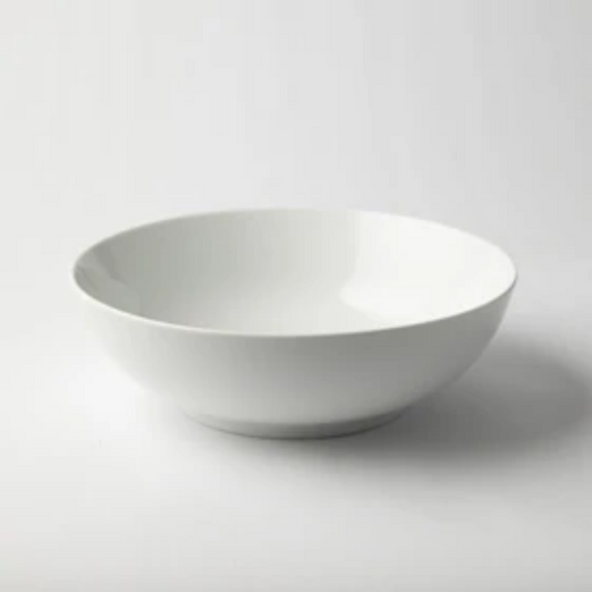 GALATEO - Super White Coupe Salad Bowl 24cm