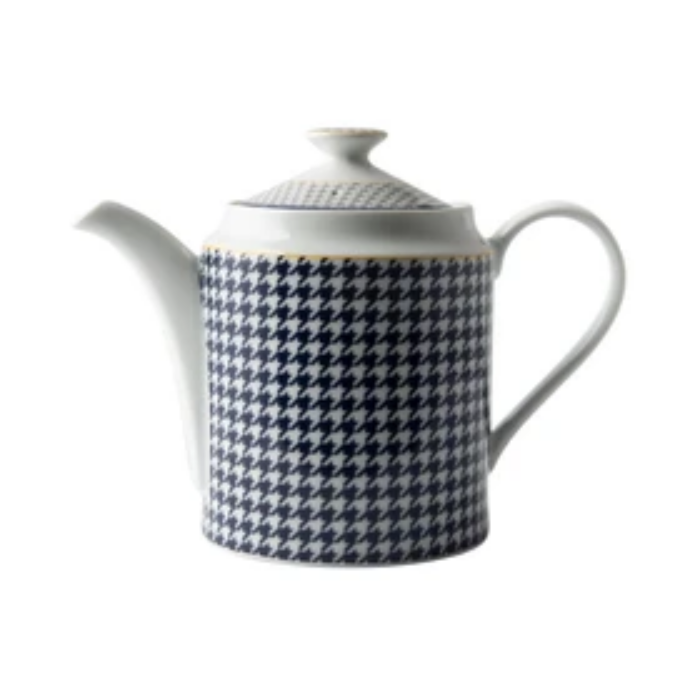 GALATEO - Blue Check Tea Pot