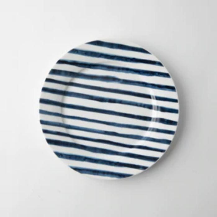 GALATEO - Blue Lines Side Plate (Set of 4)