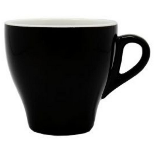 Style Cup | NOVA STYLE Black CAPPUCCINO CUP 260 ML (Set of 6)