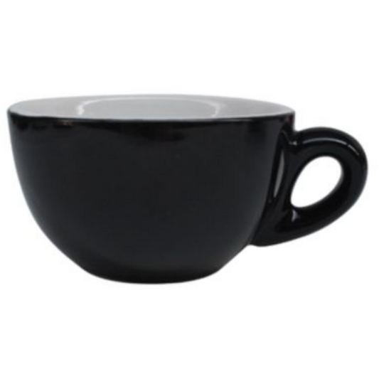 Style Cup | NOVA STYLE Black CAPPUCCINO CUP 300ML (Set of 6)