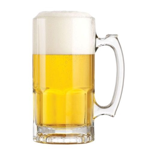 Super Beer Mug 1 L (Set of 6)