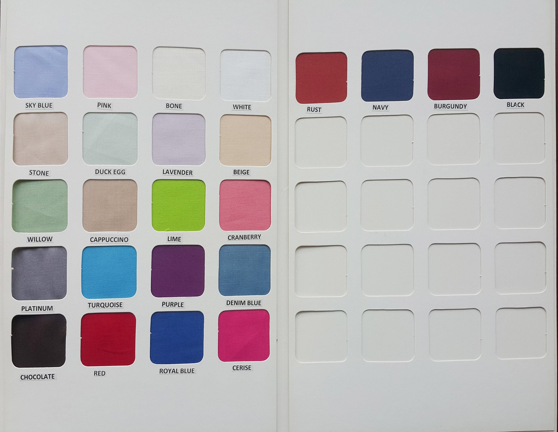 Simon Baker | T144 Poly(50)/Cotton(50) Flat sheets (Various Colours & Sizes)